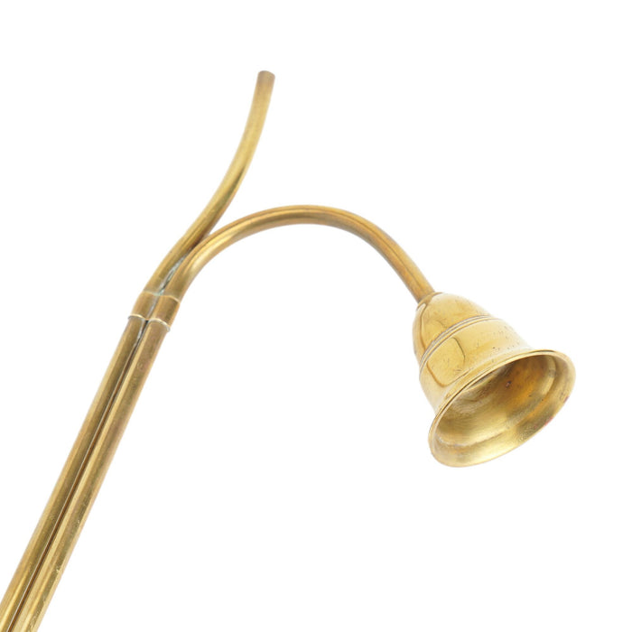 Contemporary brass chandelier snuffer (c. 1950)