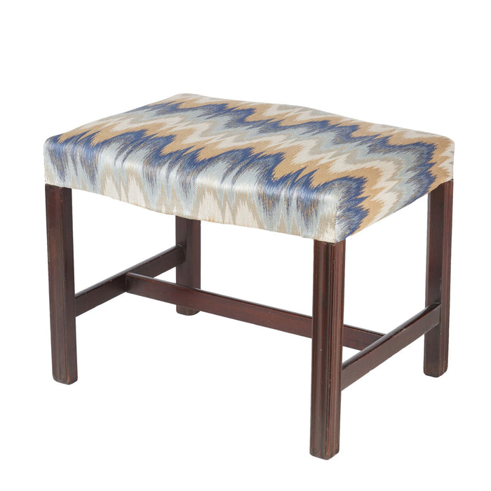 English Mahogany Chippendale stool (c. 1760)