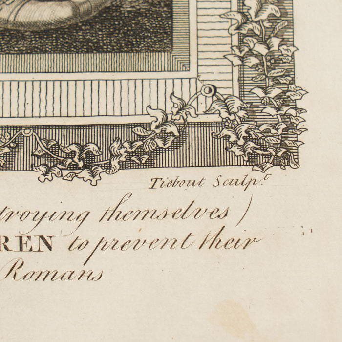 Pair of engravings from the American edition of “The whole genuine and complete works of Flavius Josephus” (1795)