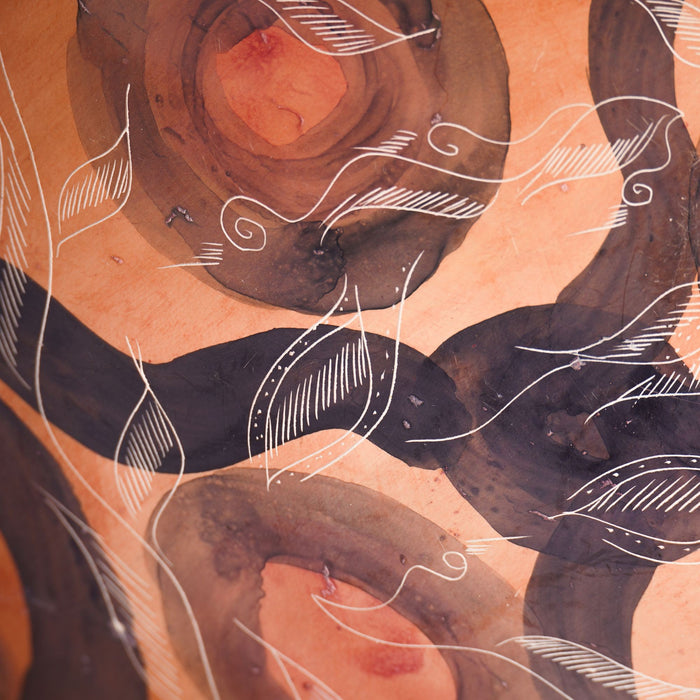 Kenyan Sgraffito carved soapstone bowl (c. 1950)