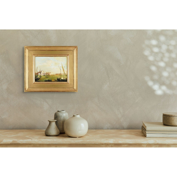 Oil on canvas view of San Giorgio Maggiore, Venice (c. 1800's)