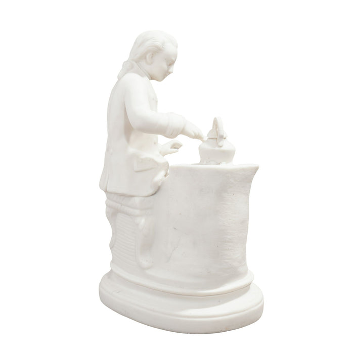 Parian figurine of James Watt by Copeland & Garrett (c. 1840)