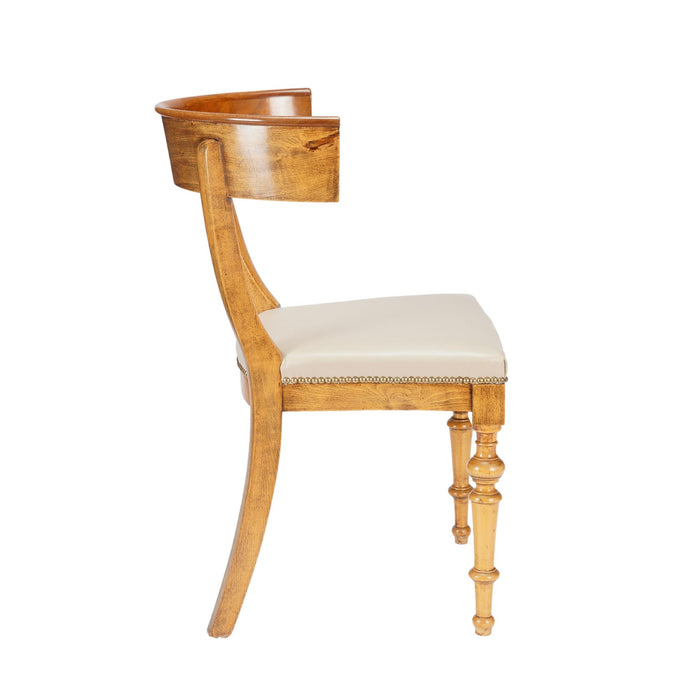Austrian Biedermeier klismos chair (c. 1820)