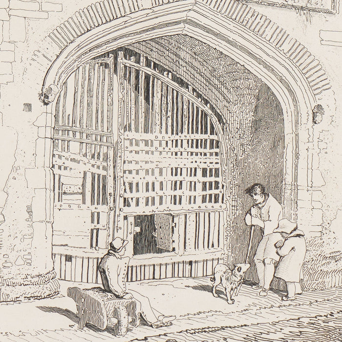 Walsingham Abbey Gate by John Sell Cotman (1812)