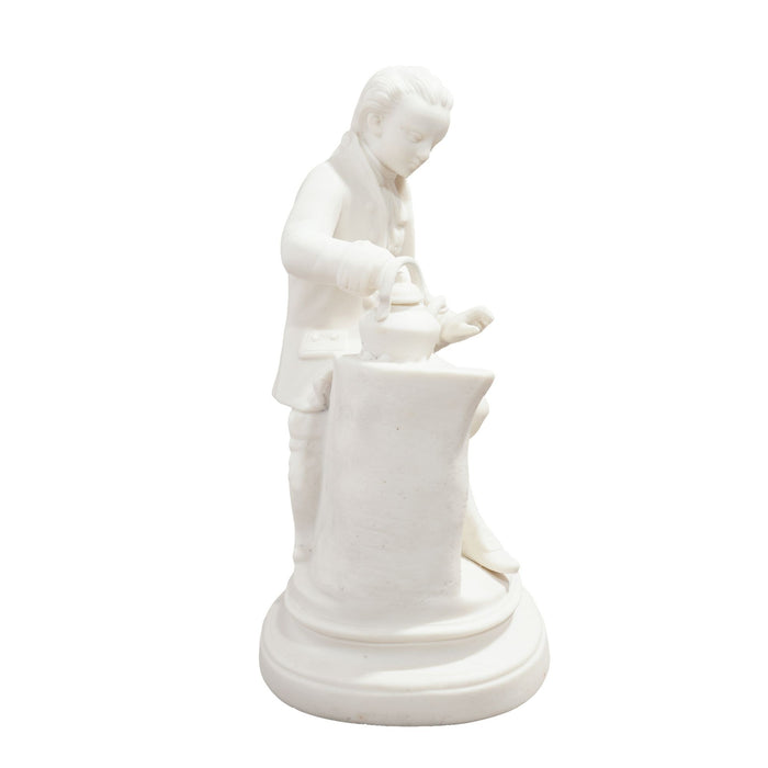 Parian figurine of James Watt by Copeland & Garrett (c. 1840)