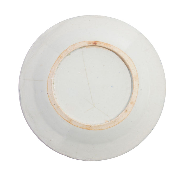 Set of 4 Chinese export Canton patterned tea plates (c. 1850-75)