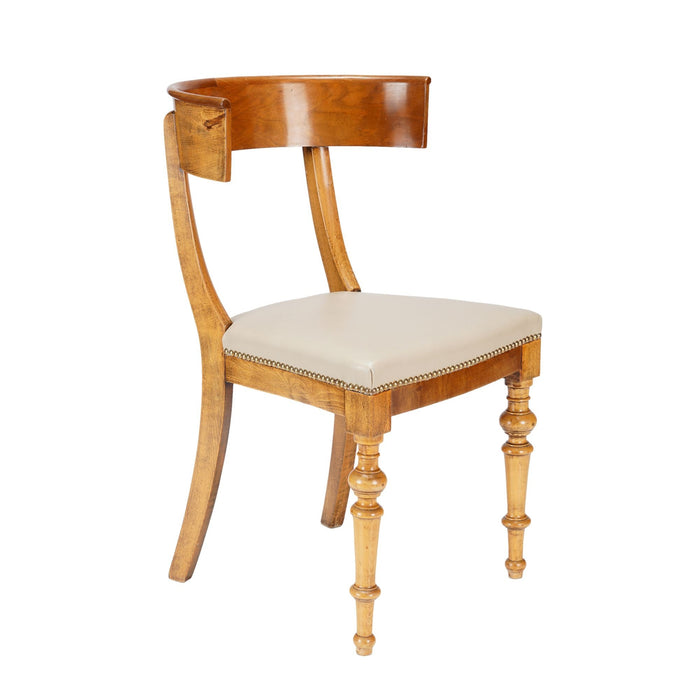 Austrian Biedermeier klismos chair (c. 1820)