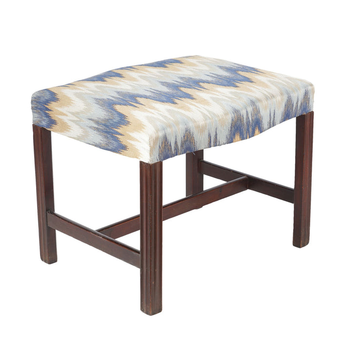 English Mahogany Chippendale stool (c. 1760)
