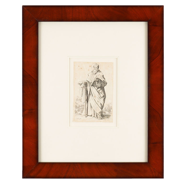 Set of six engravings of Biblical figures by Jacques Callot (1631)