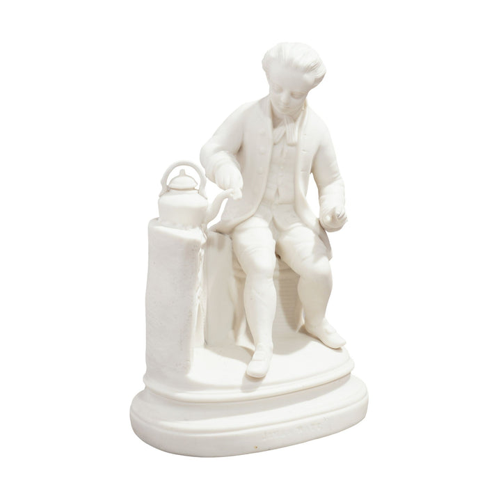 Parian figurine of James Watt by Copeland & Garrett (c. 1840)