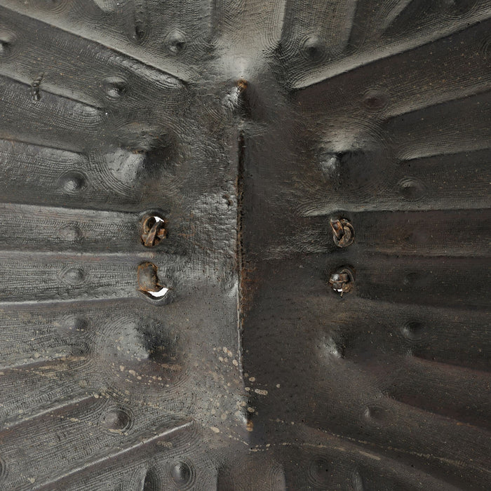 Oromo-Sidama leather warrior's shield (1875-1925)