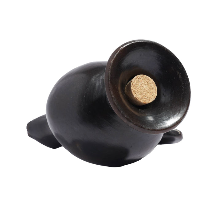 East African raku fired ceramic rooster form pitcher (c. 1950's)