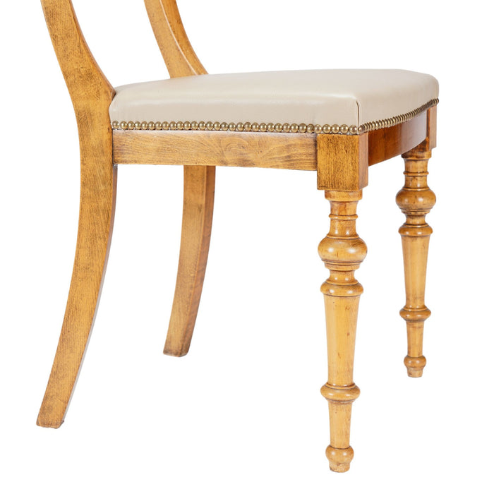 Austrian Biedermeier klismos chair (c. 1820)