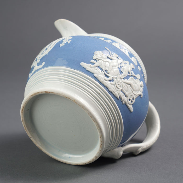 English Staffordshire pearlware pitcher by Chetham & Woolley (1820-30)