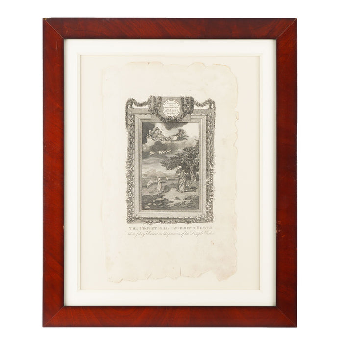 Pair of engravings from the American edition of “The whole genuine and complete works of Flavius Josephus” (1795)
