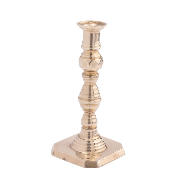 English miniature beehive taper candlestick (1880)