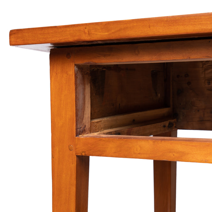 Pennsylvania Hepplewhite applewood one drawer stand (c. 1815-25)