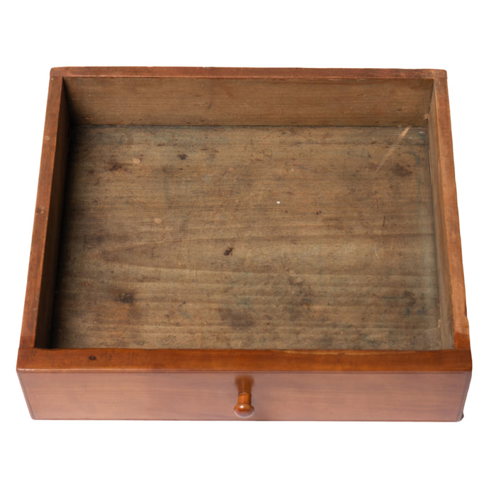 Pennsylvania Hepplewhite applewood one drawer stand (c. 1815-25)