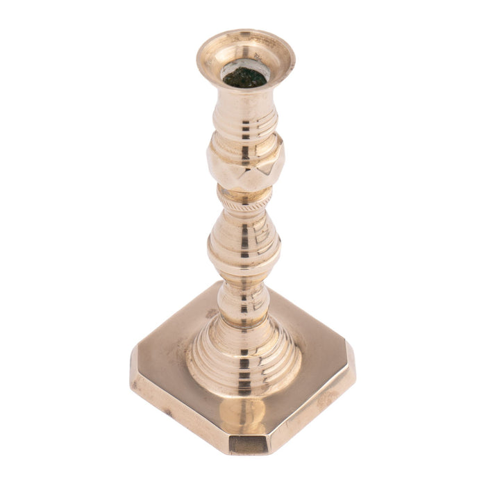 English miniature beehive taper candlestick (1880)