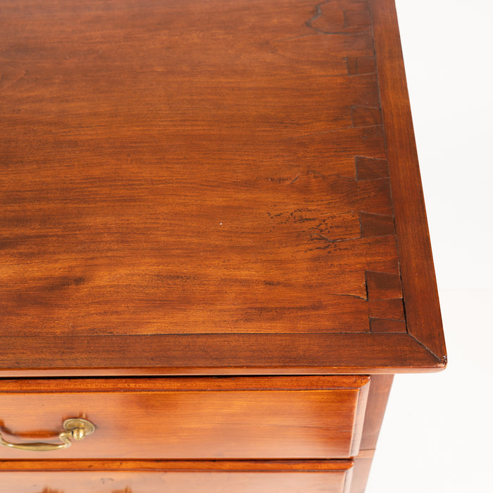 American Chippendale cherry chest of drawers (c. 1770)