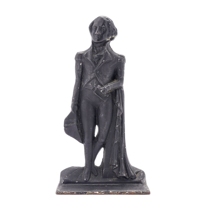 Cast iron doorstop figure of George Washington (c. 1800's)