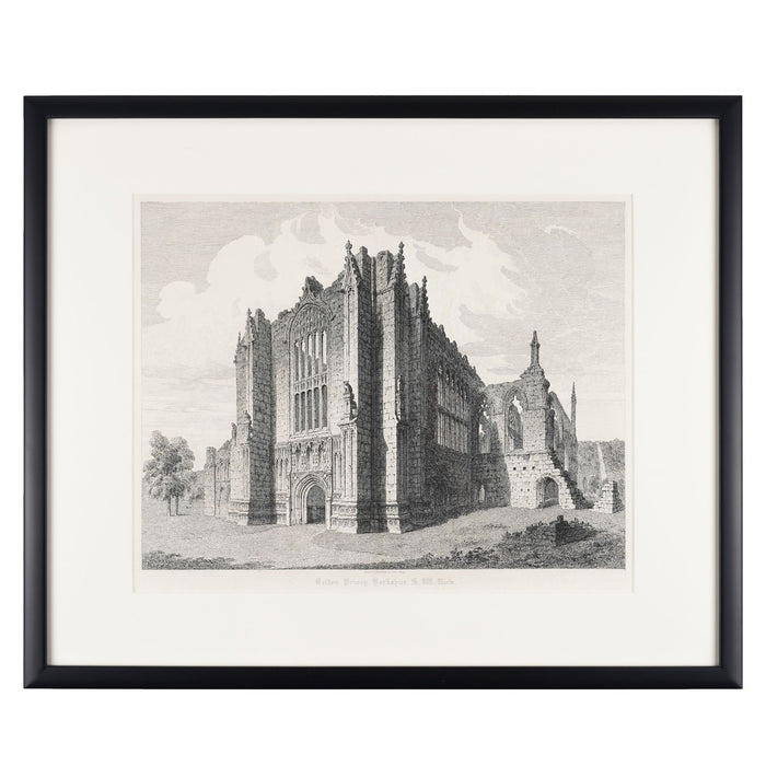 Bolton Priory, Yorkshire, S.W. View by John Coney (1828)