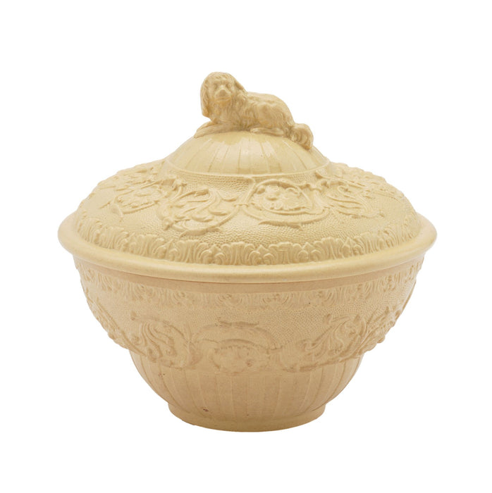 Caneware ceramic sugar bowl by Wedgwood (c. 1815-20)