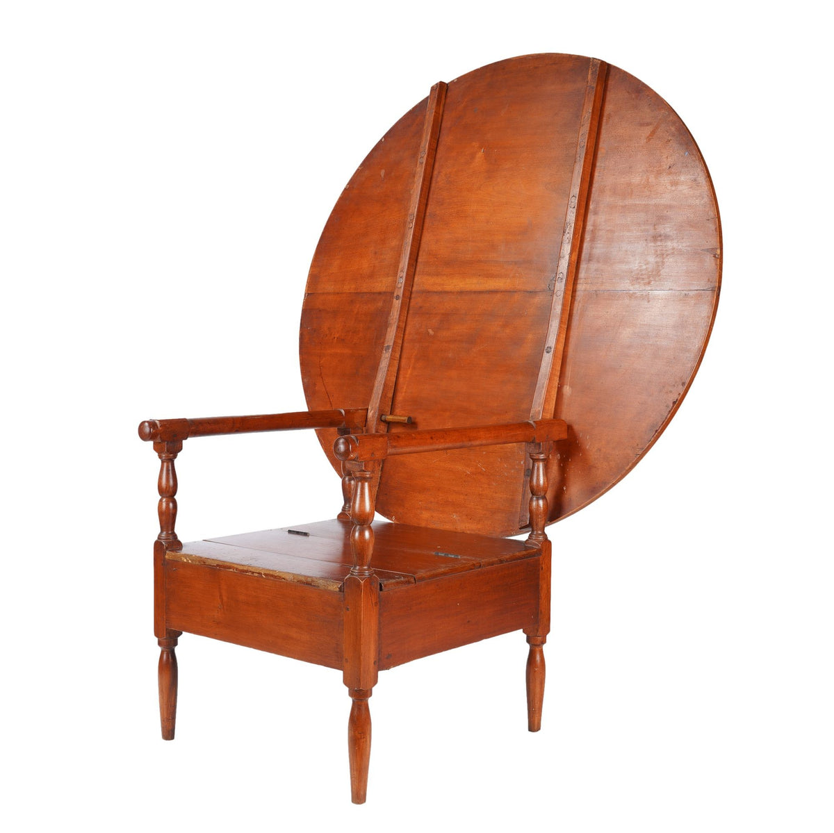 Delaware Valley metamorphic table/chair tilt top Monk's Bench in cherr ...