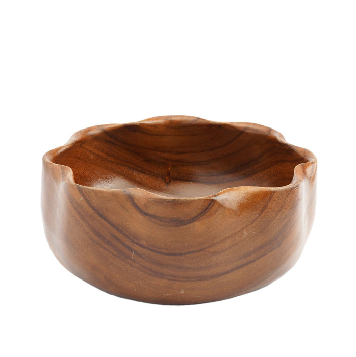 Kahana Traders hand carved monkeypod wood bowl (1950-55)