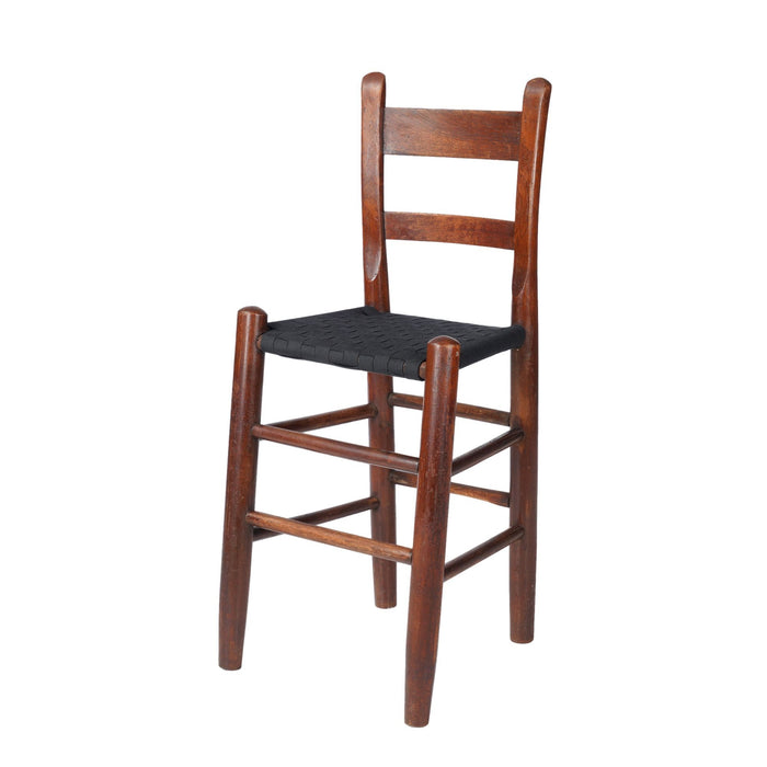 Midwestern thumb back Windsor child's high chair (c. 1875-1900)