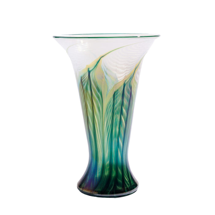 Lundberg Studios blown art glass vase, 2007