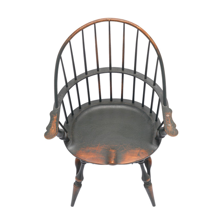 Miniature bow back Windsor armchair by the Riverbend Chair Co.