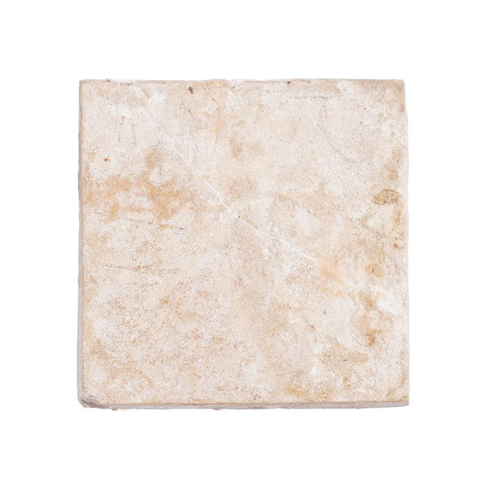 Set of 5 Delft faience tiles with tulips in an urn (c. 1600's)