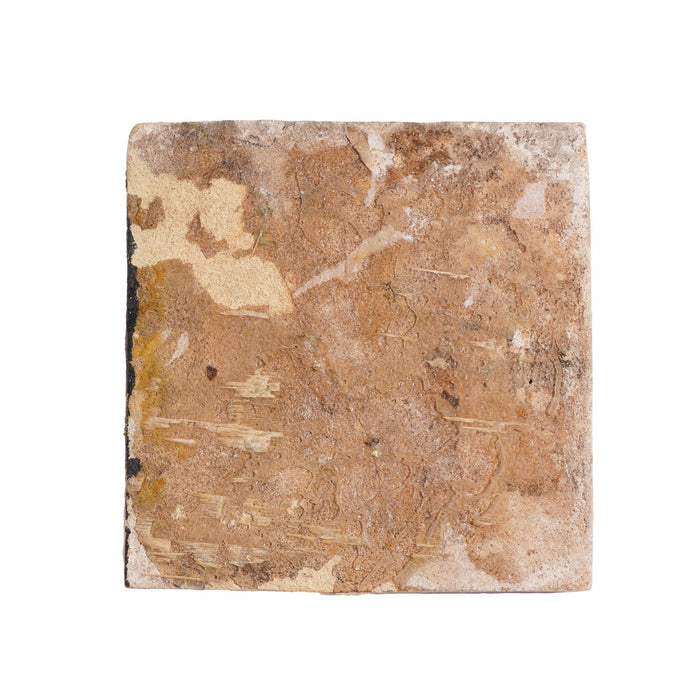 Set of 4 rare Delft tiles of fruit (c. 1600's)