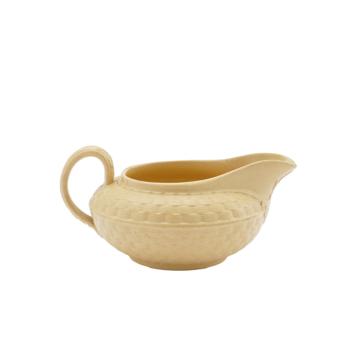 Caneware creamer and tea pot by Wedgwood (c. 1817)