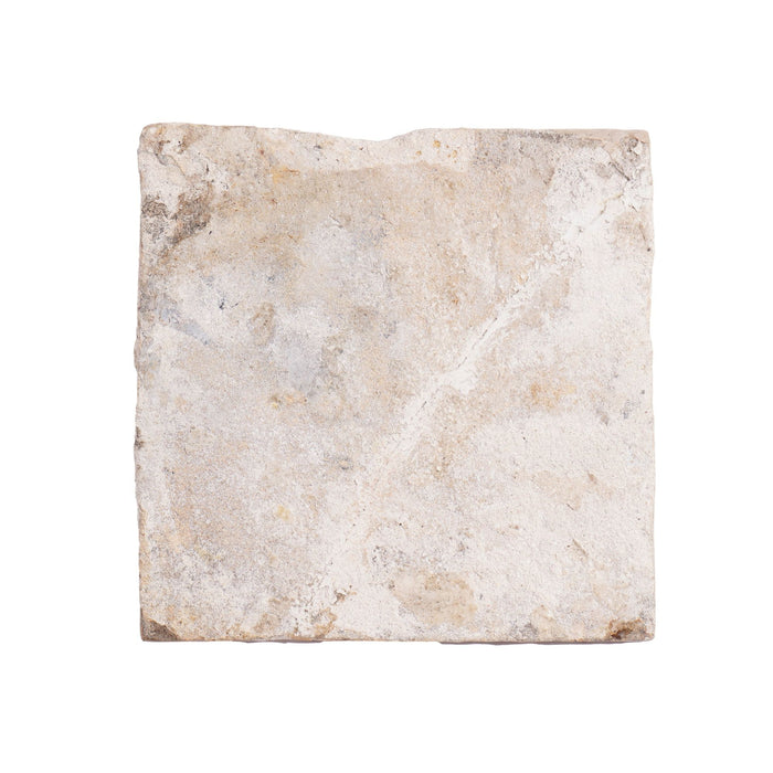 Set of 6 Delft cobalt blue figural faience tiles (c. 1650)