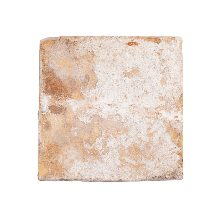 Set of 5 Delft faience tiles with tulips in an urn (c. 1600's)