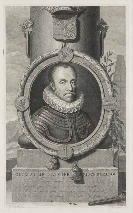 William I, Prince of Orange by Gerard Valck after Adriaen van der Werff (1680-1720)