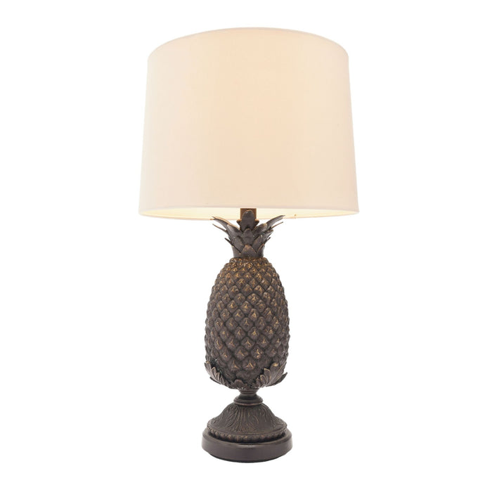 American cast bronze pineapple form table lamp (1950's)