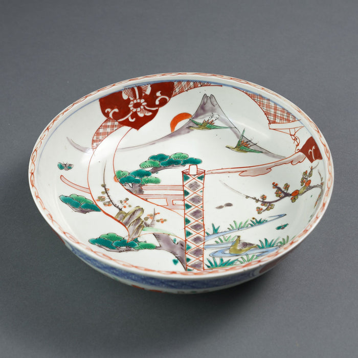 Meiji period Japanese Arita bowl (c. 1850-1900)