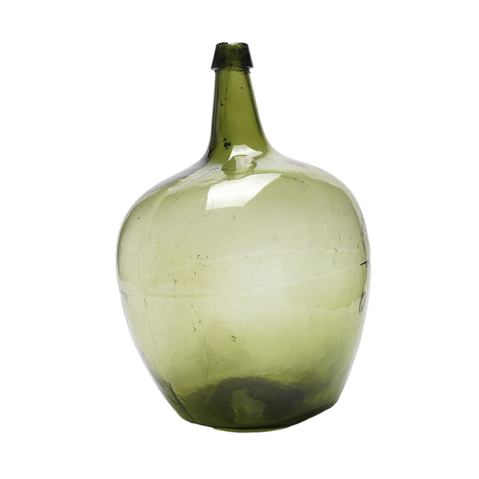 French hand blown glass demijohn (c. 1815-35)