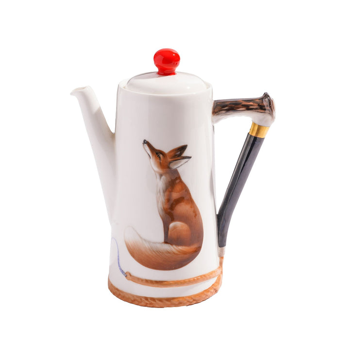 Royal Doulton 3 Piece "Reynard The Fox" Chocolate Service (c. 1950-60)