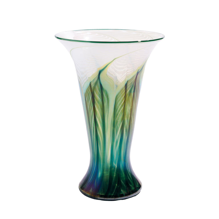 Lundberg Studios blown art glass vase, 2007