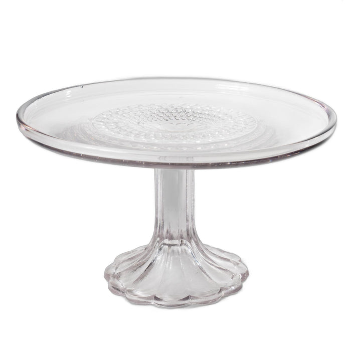 American Pressed Flint Glass Pastry Stand (c. 1860)