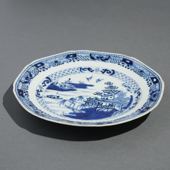 China trade ceramic plate (c. 1800's)