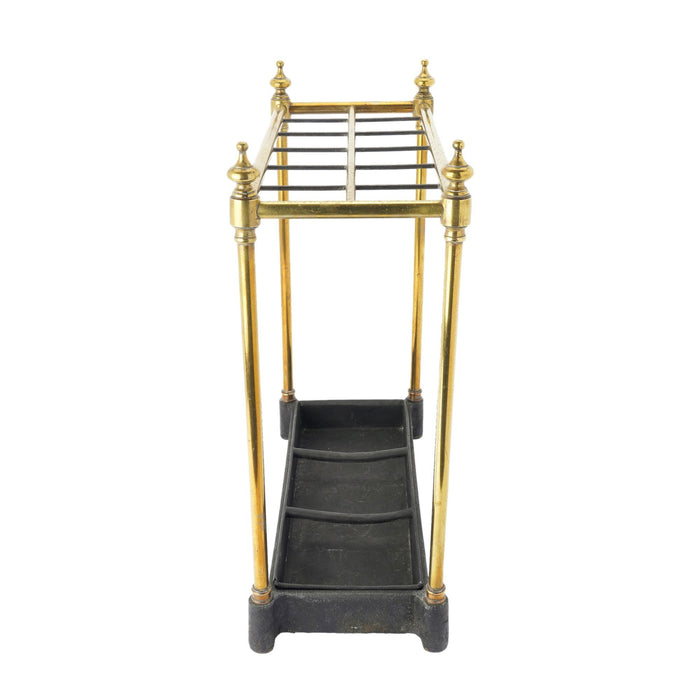 English brass umbrella stand (c. 1860)