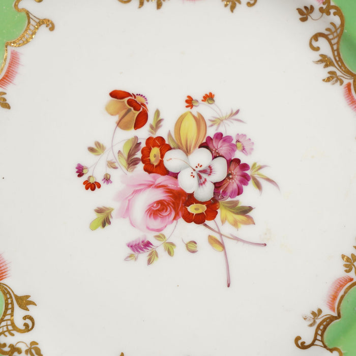 English Staffordshire dessert plate (c. 1835)
