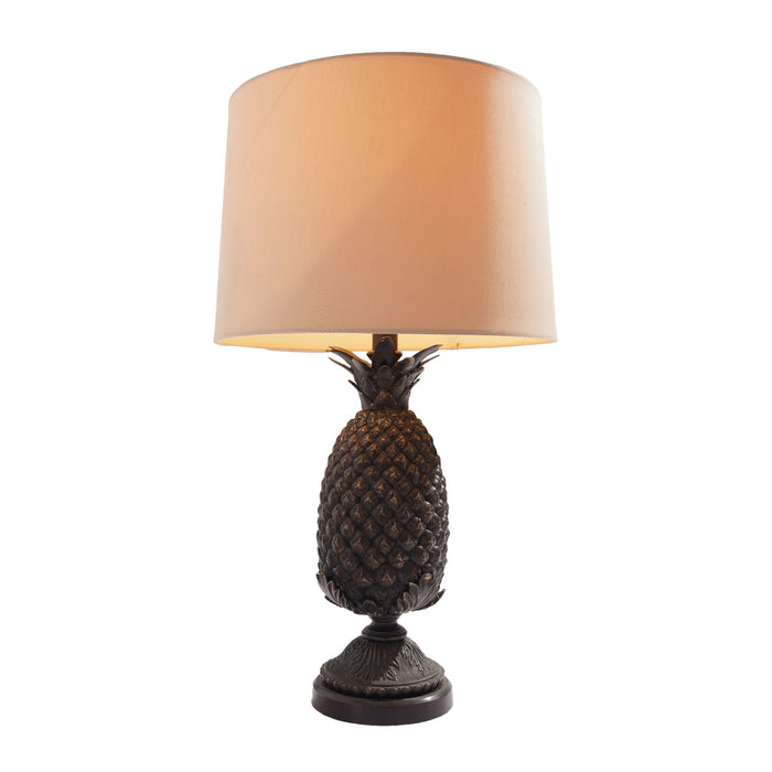 American cast bronze pineapple form table lamp (1950's)