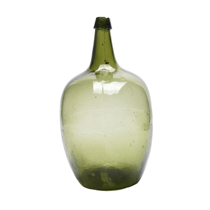 French hand blown glass demijohn (c. 1815-35)