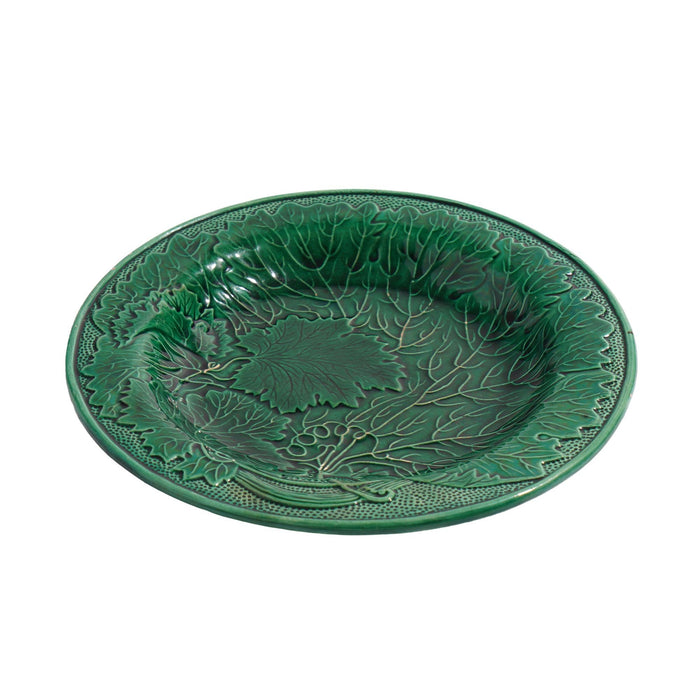 Staffordshire majolica plate, c. 1840